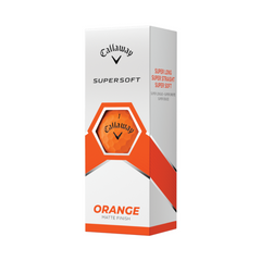 Callaway Supersoft Matte Orange Golf Balls