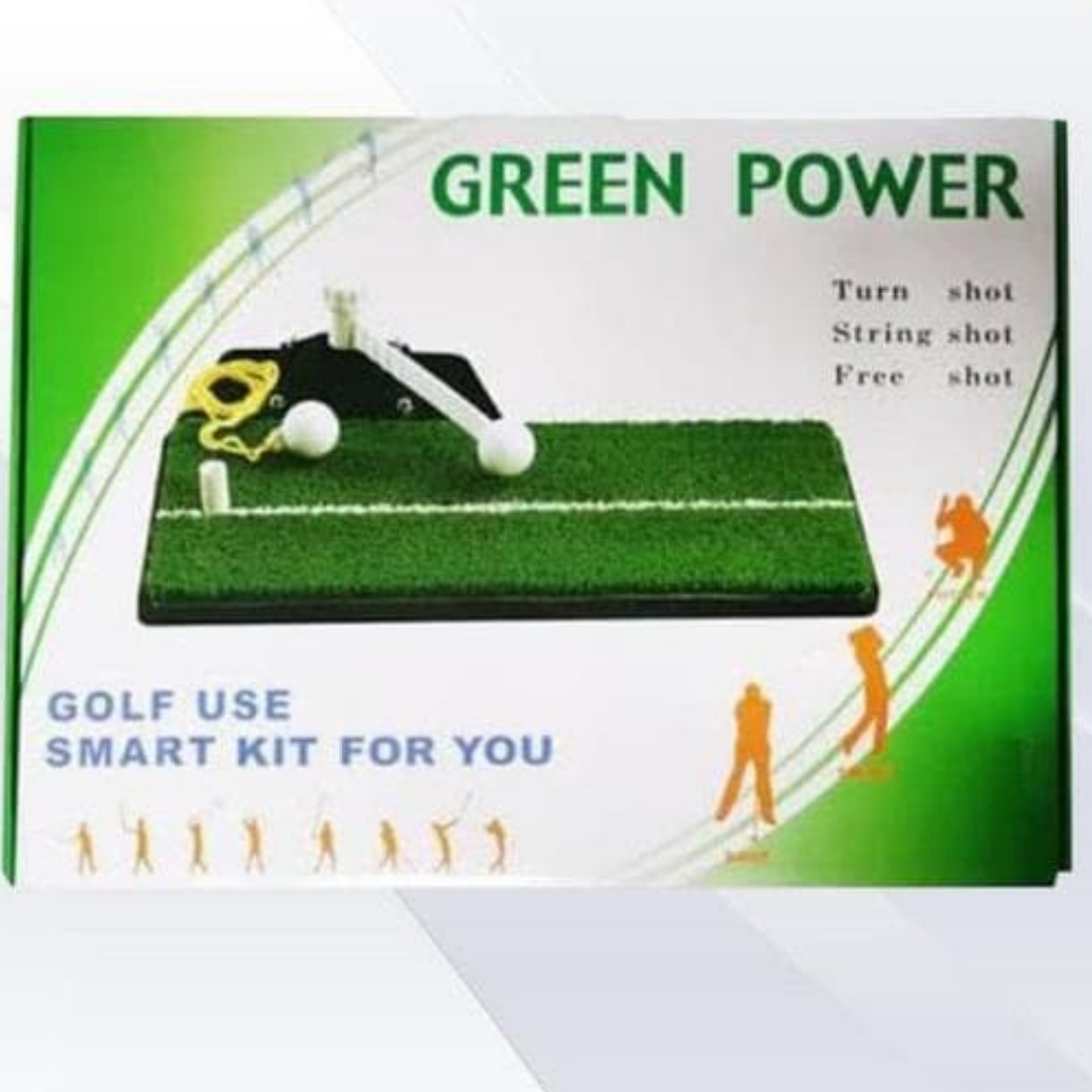 Green Power Golf Swing Mat