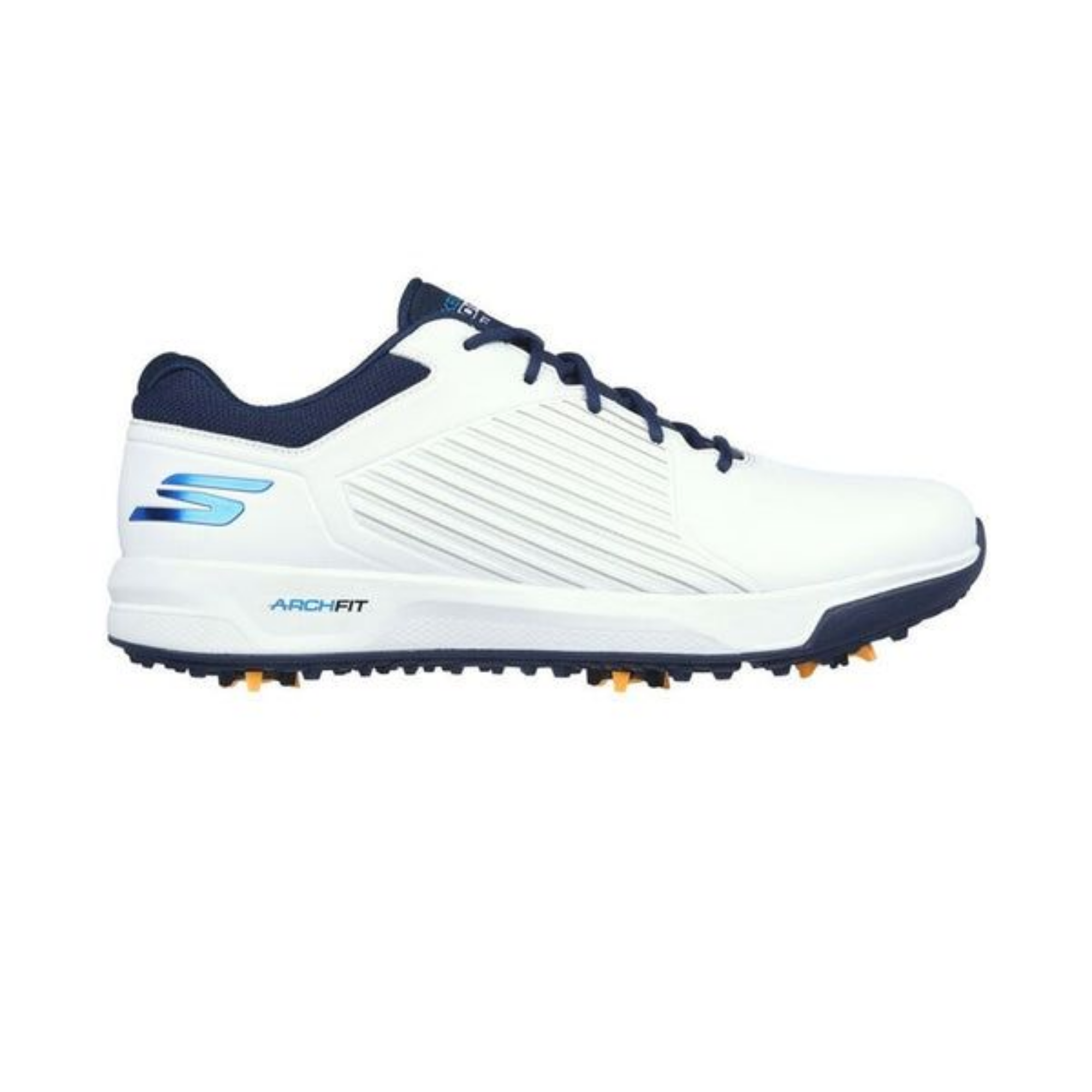 Skechers Arch Fit Elite Vortex MD Spiked Men’s Golf Shoes - White/Navy