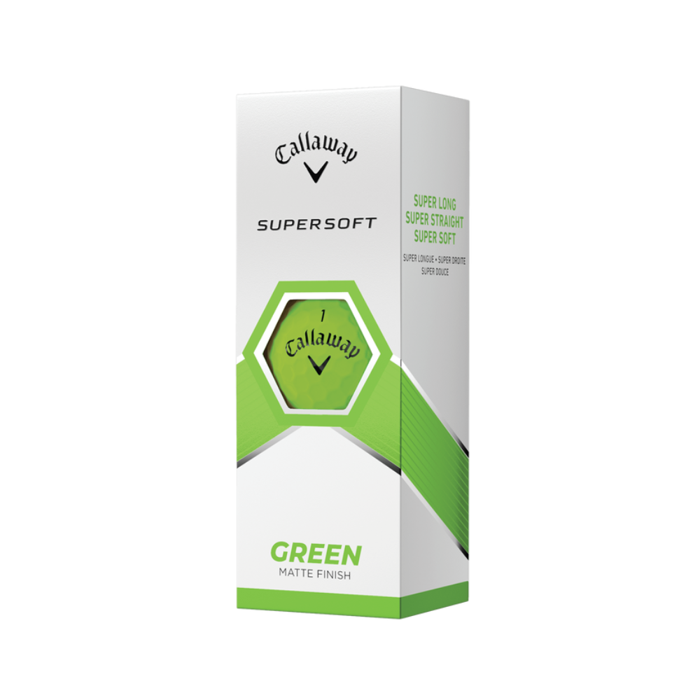 Callaway Supersoft Matte Green Golf Balls