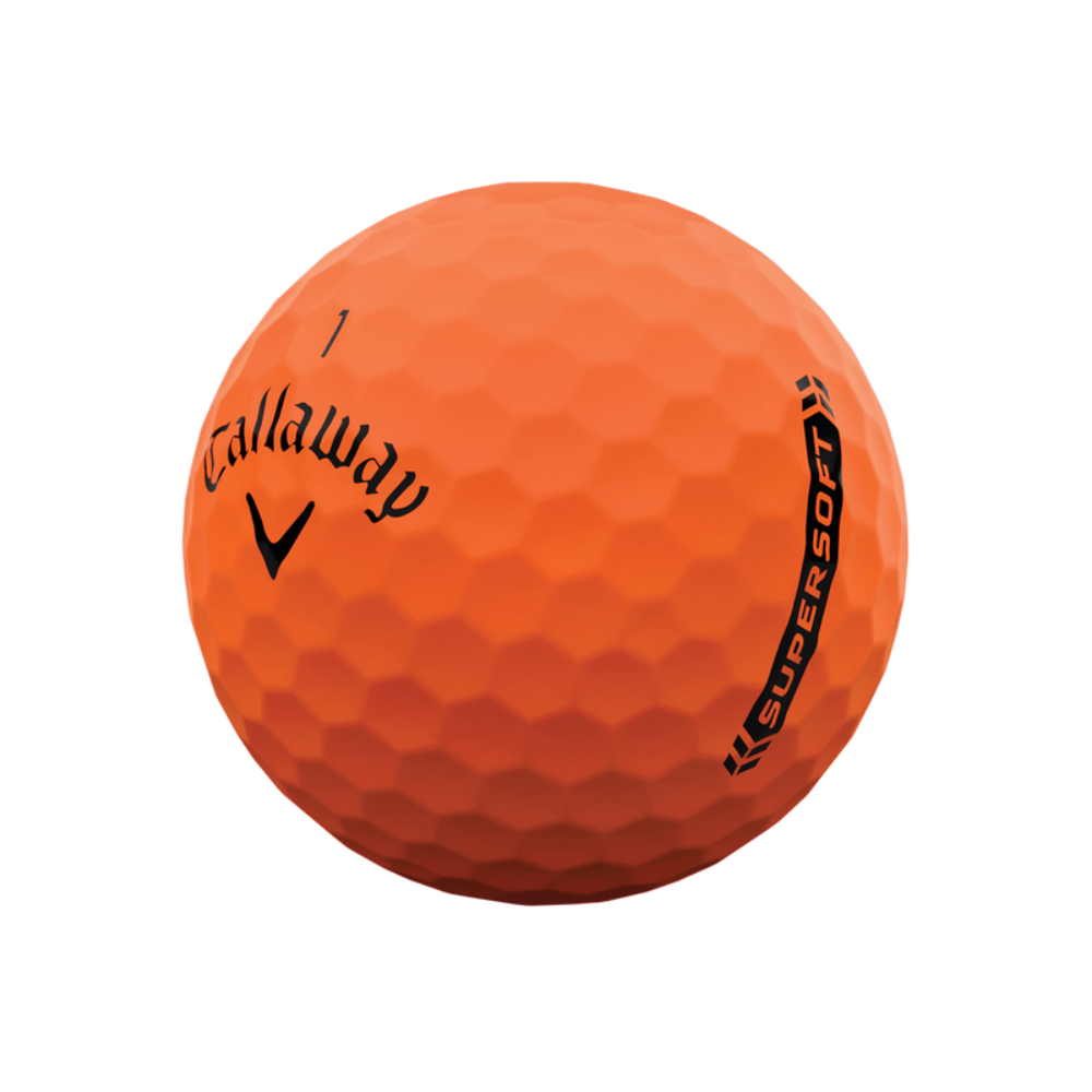 Callaway Supersoft Matte Orange Golf Balls