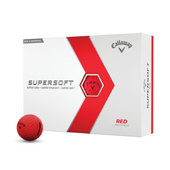 Callaway Supersoft Matte Red Golf Balls