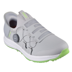 Skechers Elite 5 Slip-Ins Disc MD Spikeless Men’s Golf Shoes - Grey/Lime