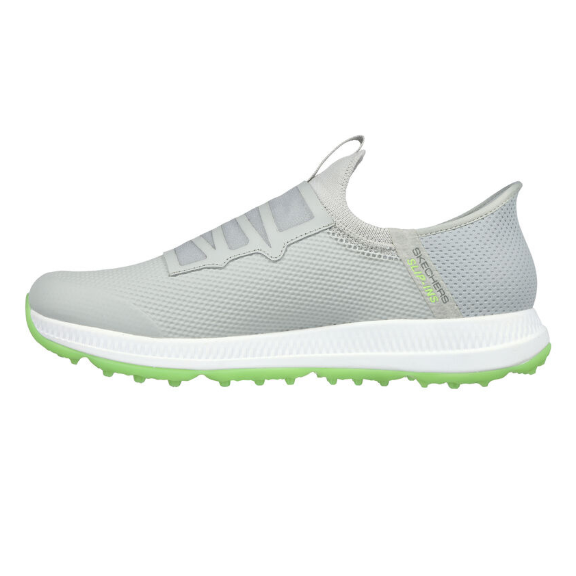 Skechers Elite 5 Slip-Ins Disc MD Spikeless Men’s Golf Shoes - Grey/Lime