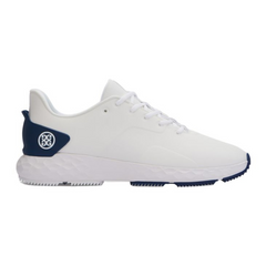 G/FORE Men’s MG4+ Spikeless Golf Shoes - Snow/Blueprint