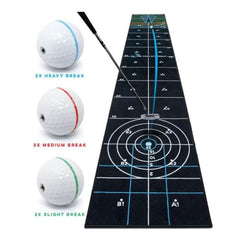 Me And My Golf Games Putting Mat - 14FT / 4.3M