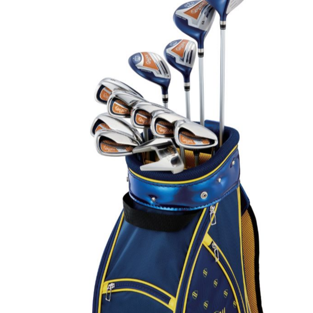 QUINCY E7 Ladies Golf Set - Navy/Yellow