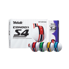 Volvik Condor S4 Golf Balls - DL360 Multi