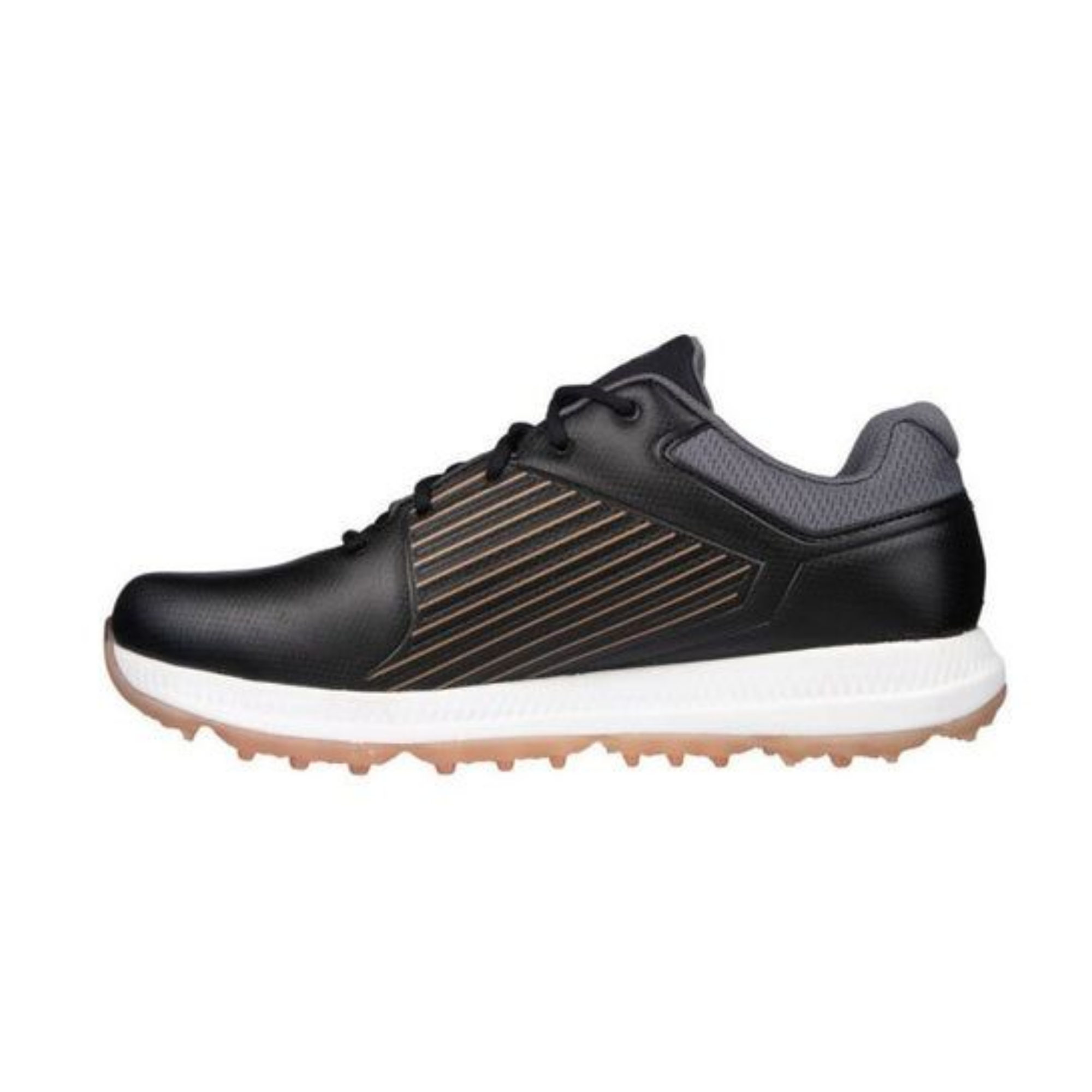 Skechers Women's Elite 5 GF MD Spikeless Golf Shoes - Black/Rose Gold