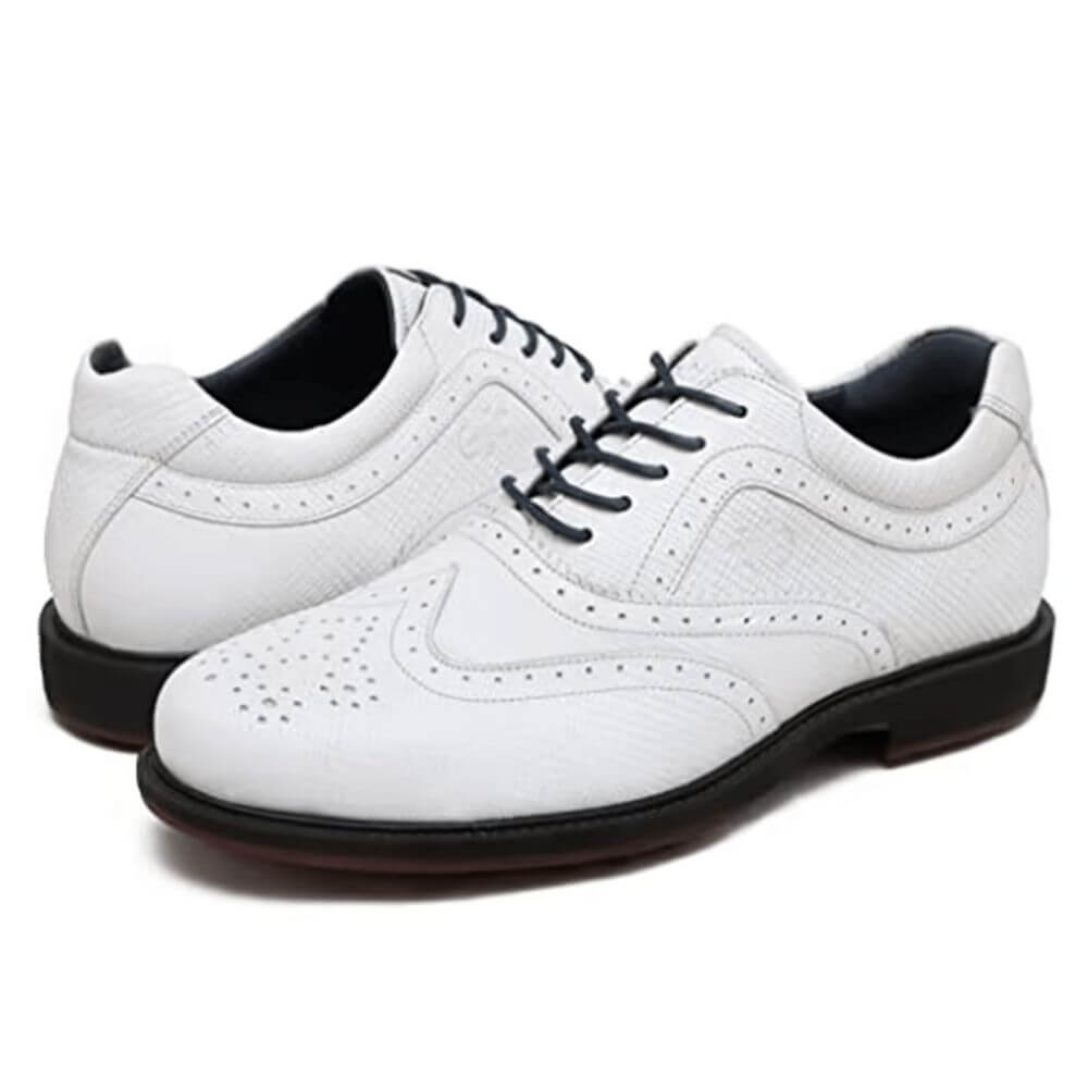 Gecko Men's Leather Golf Shoe