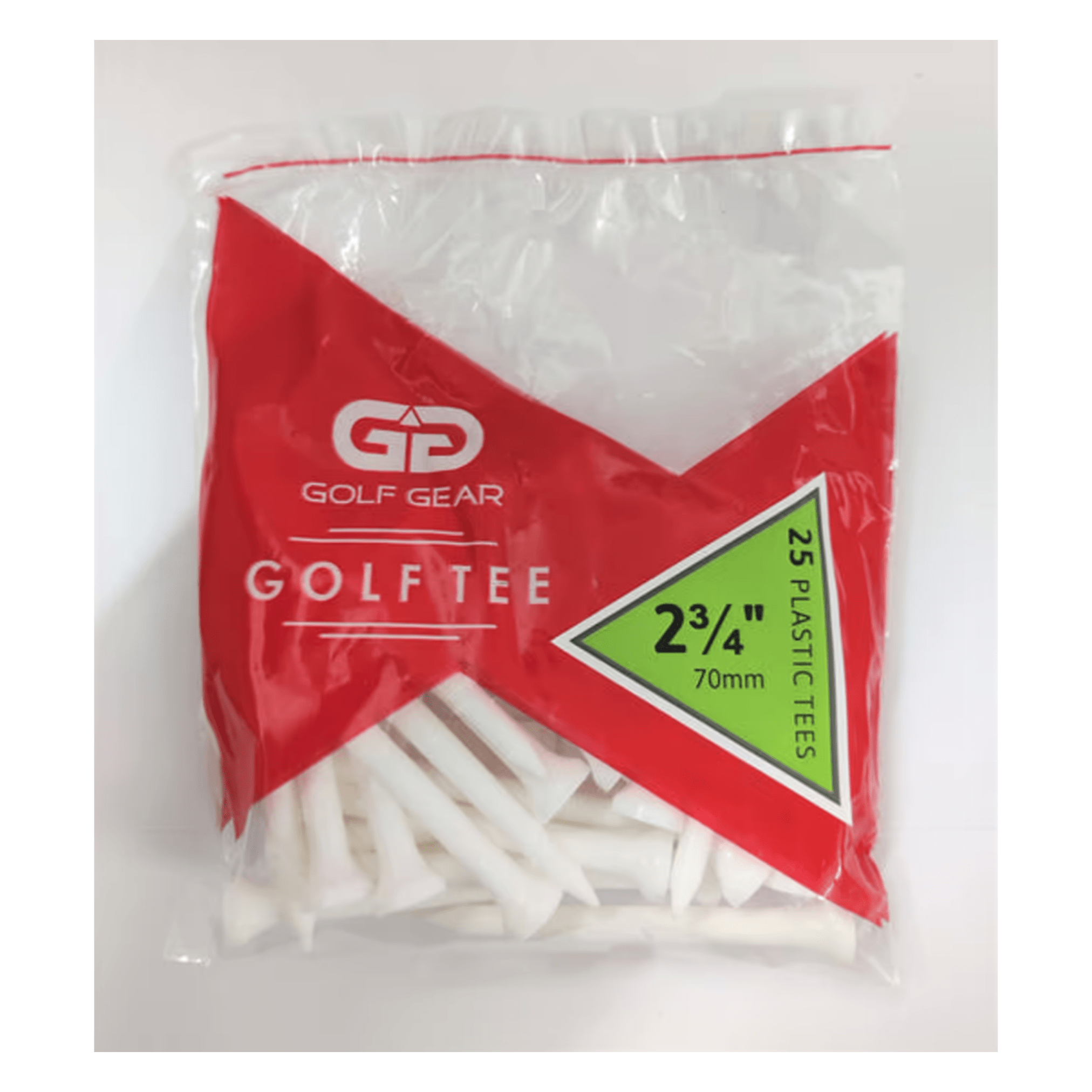 Golf Gear Plastic Golf Tees