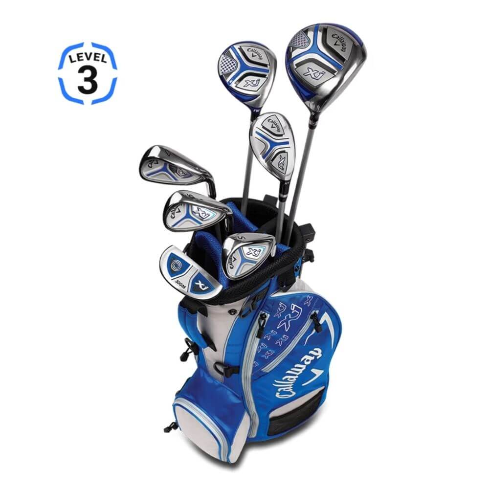 Callaway XJ 7 Club Junior Golf Set (Level 3 For 54 - 61 Inches)