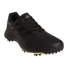 Adidas Men's Traxion Lite Max WD Spiked Golf Shoes - Black/Lime Shoes
